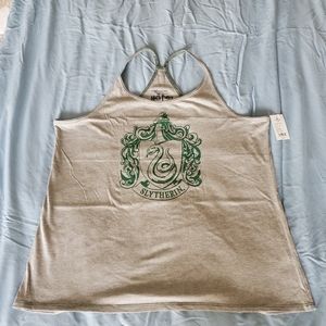 Women's 2XL Slytherin Tank Top NWT